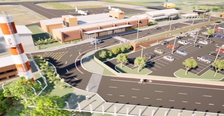 Novo terminal do Aeroporto de Ji-Patraná avança com assinatura de ordem de serviço em Brasília
